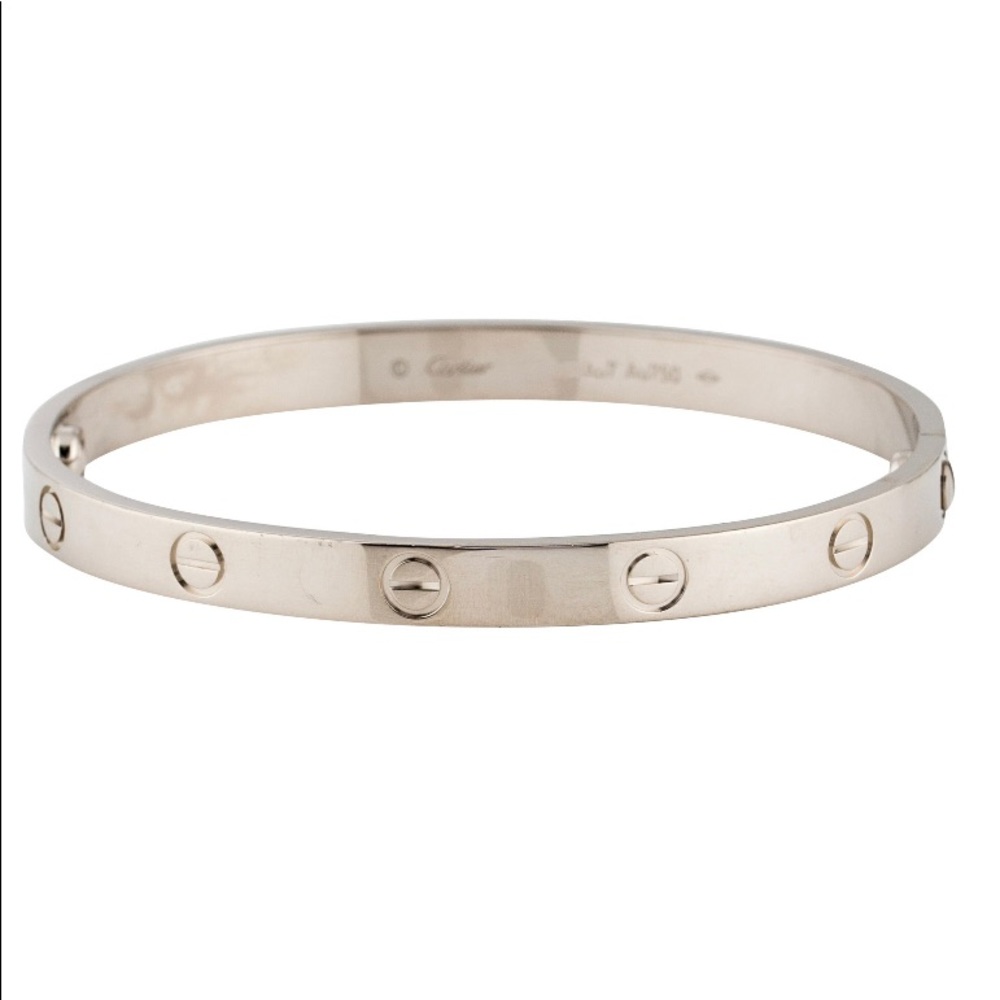 EUC Authentic 18k white gold Cartier Love Bracelet (New Screw locking system) - Picture 12 of 14